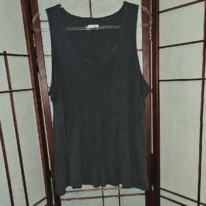 Maurices Charcoal Sleeveless Tank Top